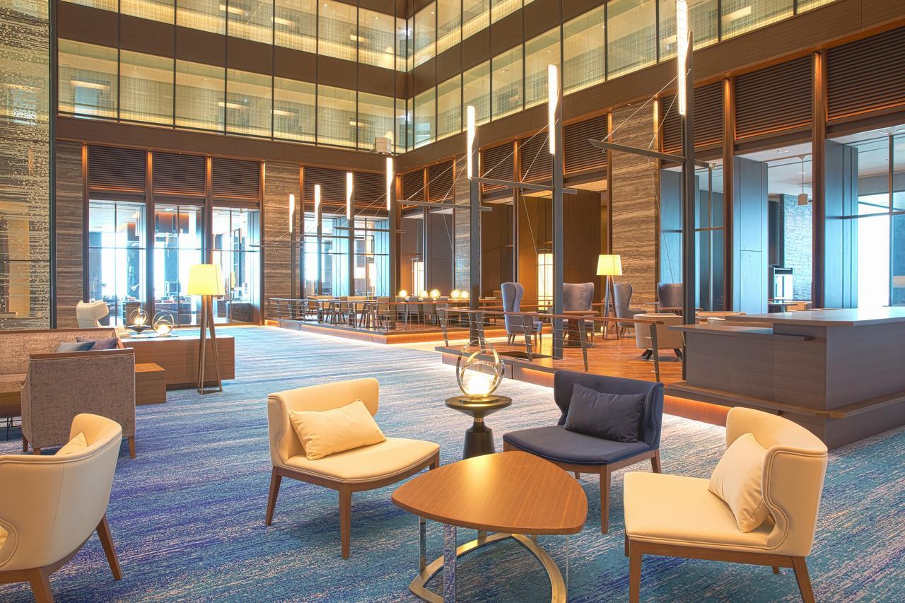 Nagoya Prince Hotel Sky Tower Экстерьер фото The lobby of the hotel
